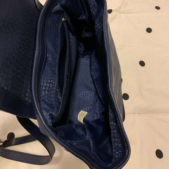 Kate Spade blue leather backpack main image 4